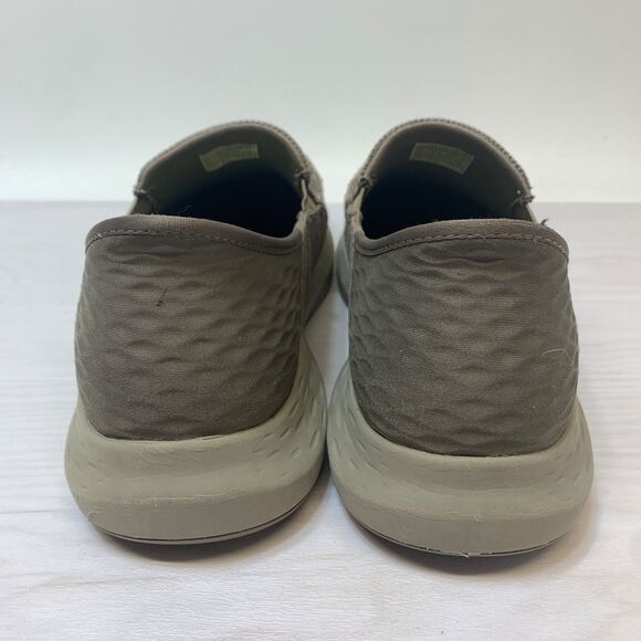 Men\'s Slip in Shoes 10.5 Skechers Relaxed Fit Parson Ralven Taupe Relaxed Fit